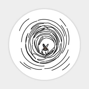 Bitcoin Rabbit Hole T-shirt Magnet